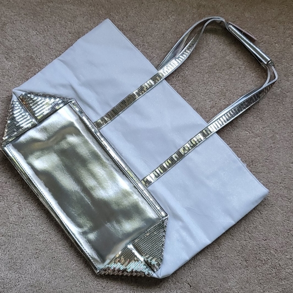 SOLD Victoria's Secret sequin tote bag - Picture 3 of 5